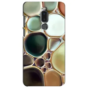 Мраморный чехол на Meizu Note 8 (VPrint) (Радужный Мрамор)
