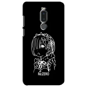 Чехлы Персонажи Аниме Наруто для Meizu Note 8 (AlphaPrint) (Re: Zero)