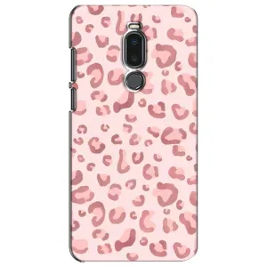 Чохол з розовим принтом для Meizu Note 8 (Рожевий леопард)