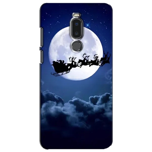 Чехол с принтом «Санта - луна» для Meizu Note 8