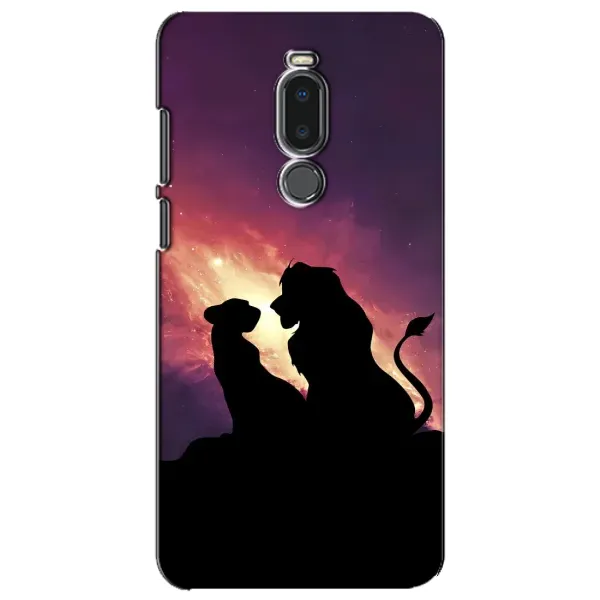 Чохол з принтом «Силует Сімба і Налу» для Meizu Note 8
