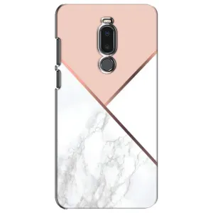 Мраморный чехол на Meizu Note 8 (VPrint) (Тройной мрамор)