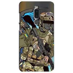 Чехлы с картинкой ЗСУ для Meizu Note 8 (AlphaPrint) (Воїн ЗСУ)