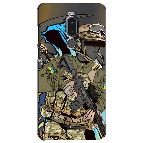 Чехол с принтом «Воин ВСУ» для Meizu Note 8