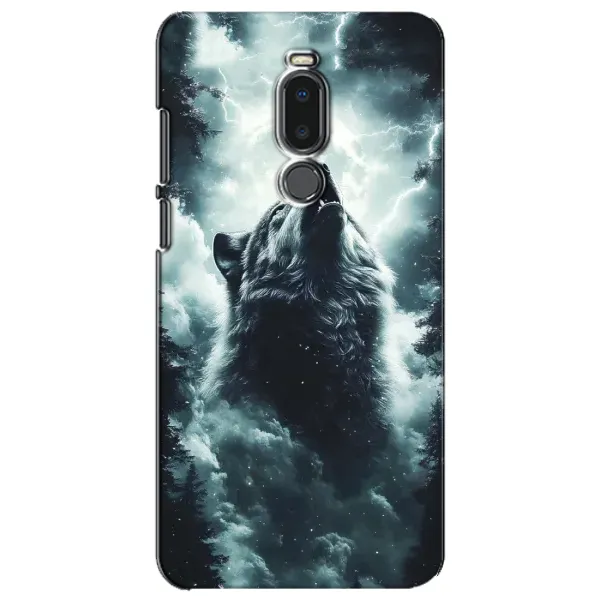 Чехол с принтом «Волк в облаках» для Meizu Note 8