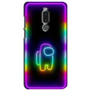 Чехол Амонг Ас для Meizu Note 8 (AlphaPrint) (Яркий скин)