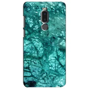Мраморный чехол на Meizu Note 8 (VPrint) (Зеленый мрамор)
