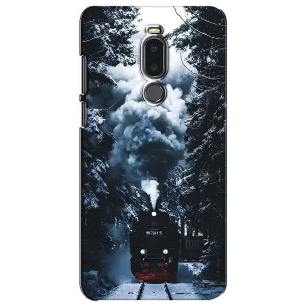 Чехол с принтом «Зимний поезд» для Meizu Note 8