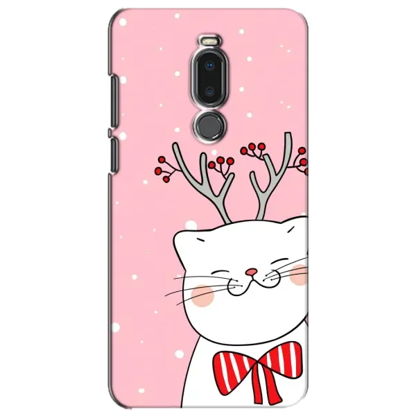 Чехол с принтом «Зимний кот» для Meizu Note 8