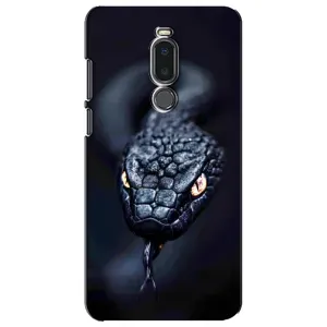 Чехол с картинкой «Хищники» для Meizu Note 8 (Черная змея)
