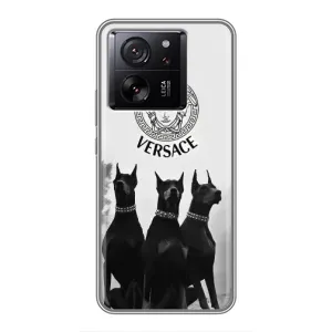 Чохли VERSACE для Мейзу 22 (PREMIUMPrint) (Доберман Версаче)