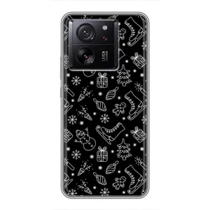 Новорічні, Святкові Чохли для Meizu 22 - 2024 год (Новорічний фон)
