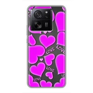 Чехлы для любимой на Мейзу 22 (VPrint) (Pink hearts)