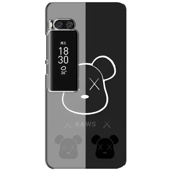 Чехол с принтом «БеарБрик глаза» для Meizu Pro 7 Plus