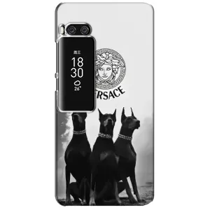 Чехлы VERSACE для Мейзу Про 7 Плюс (PREMIUMPrint) (Доберман Версаче)