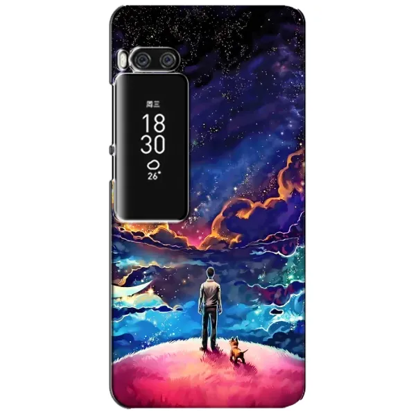 Чохол з принтом «Вид Галактики» для Meizu Pro 7 Plus