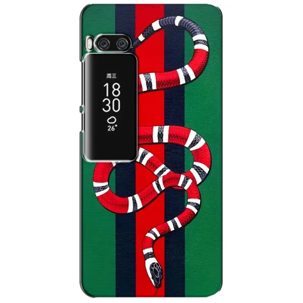 Чехол с принтом «Gucci змия» для Meizu Pro 7 Plus