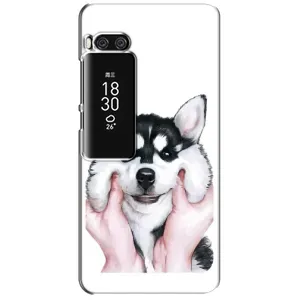 Чохол з Хаскі Meizu Pro 7 Plus - (AlphaPrint)