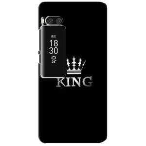 Чехол с Короной Мейзу Про 7 Плюс - (AlphaPrint) (KING)