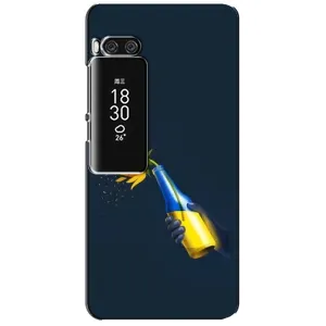 Чехол для Патриота Украины Meizu Pro 7 Plus - (AlphaPrint) (Коктейль молотова)