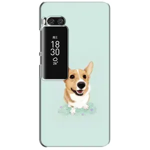 Чохли з собаками для Meizu Pro 7 Plus (VPrint) (Коргі)