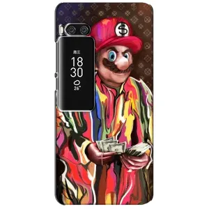 Брендновые Чехлы для Meizu Pro 7 Plus - (PREMIUMPrint) (Mario LV)