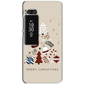 Рождественские, Праздничные Чехлы для Мейзу Про 7 Плюс (Merry Christmas)