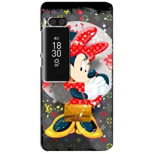 Чехол Disney Mouse Meizu Pro 7 Plus (PREMIUMPrint) (Minni с бантиком)