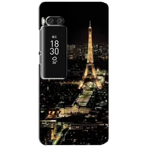 Чохол Ейфелева Вежа Meizu Pro 7 Plus - (AlphaPrint) (Нічний Париж)