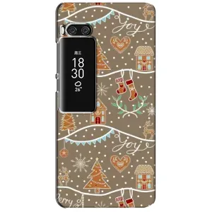 Новогодние, Праздничные Чехлы для Meizu Pro 7 Plus - 2024 год (Новогодние пряники)