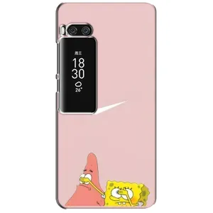 Чохол з принтом «Патрік і Губка» для Meizu Pro 7 Plus