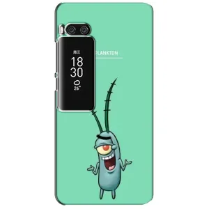 Чохол з принтом «Персонаж Планктон» для Meizu Pro 7 Plus