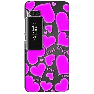 Чехлы для любимой на Мейзу Про 7 Плюс (VPrint) (Pink hearts)