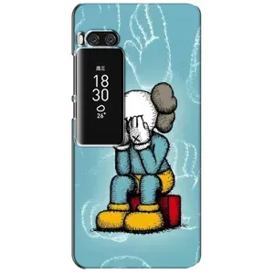 Чехлы для Meizu Pro 7 Plus - Bearbrick Louis Vuitton (PREMIUMPrint) (Плач Bearbrick)