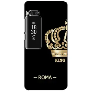 Чехлы для Meizu Pro 7 Plus (VPrint) - Футбольные клубы (Roma)