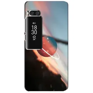 Космические Чехлы для Мейзу Про 7 Плюс (VPrint) (Сатурн)