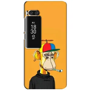 Чехлы с Обезьянами NFT для Meizu Pro 7 Plus (AlphaPrint) (Скучающая Обезьяна NFT)