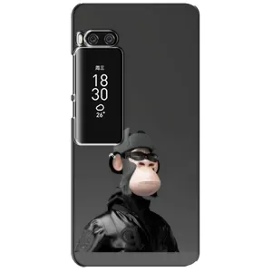 Чехлы с Обезьянами NFT для Meizu Pro 7 Plus (AlphaPrint) (стильная обезьяна NFT)