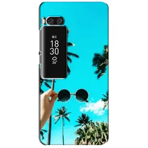 Силиконовый чехол с КАРТИНКАМИ лето для Meizu Pro 7 Plus (AlphaPrint) (Взгляд лето)