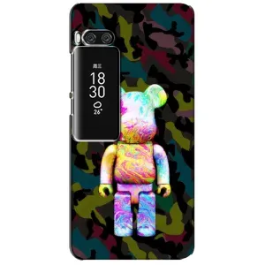 Чехлы для Meizu Pro 7 Plus - Bearbrick Louis Vuitton (PREMIUMPrint) (Яркий Bearbrick)