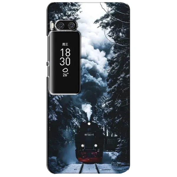 Чехол с принтом «Зимний поезд» для Meizu Pro 7 Plus