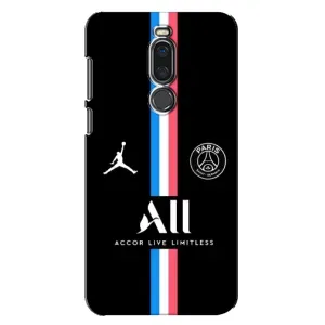 Чохли PSG для Meizu X8 (AlphaPrint) (футболка ПСЖ)