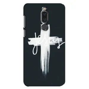Чехол для Meizu X8 (AlphaPrint) - (Христианские) (Иисус)