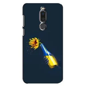 Чехол для Патриота Украины Meizu X8 - (AlphaPrint) (Коктейль молотова)