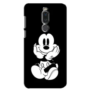 Міккі Маус чохол для Meizu X8 (AlphaPrint - Мультяшні) (Маус на чорному)