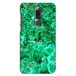 Мраморний чехол на Meizu X8 (VPrint) (Салатовий Мрамор)