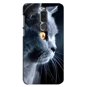 Чохли з Котиками для Meizu X8 (VPrint) (Сірий Кіт)