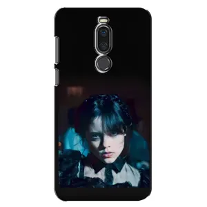 Чехлы Венсдей на Meizu X8 Уэнсдей (AlphaPrint) (взгляд Уэнздей)
