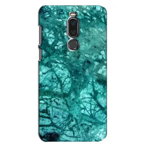 Мраморний чехол на Meizu X8 (VPrint) (Зелений мрамор)