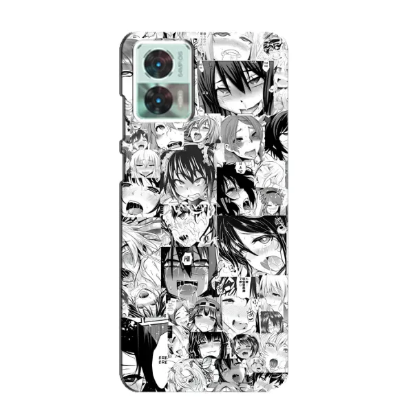 Чехол с принтом «Ahegao manga» для Motorola Edge 30 Neo